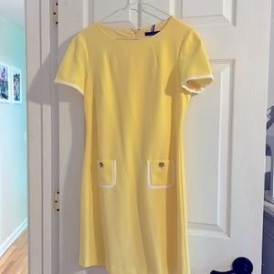 Size 6 Women’s Tommy Hilfiger yellow dress